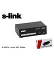 S-link SL-BNC4 4 Port Bnc Splıtter