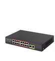 HADRON HD16 POE SWITCH 2UPLINK 16+2 10-100-1000 MBPS 16PORT