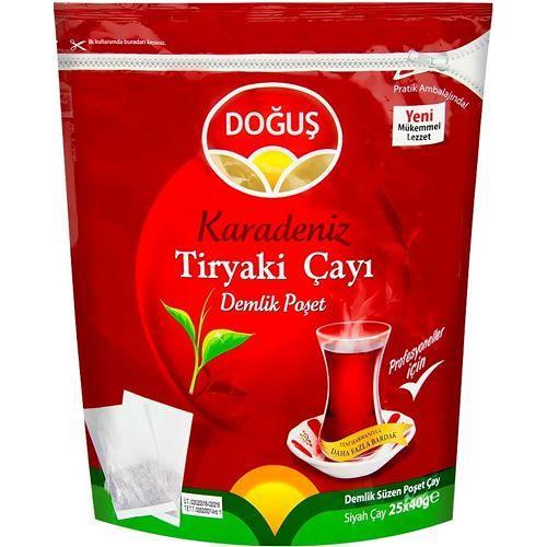Doğuş Karadeniz Kırmızı Demlik Poşet Çay 25x40 gr Çay Ve Kahve Fırsatları