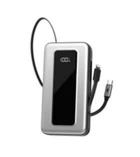 S-link IP-G20M 20000mAh PD65W Makaralı Siyah LCD Taşınabilir Pil Şarj Cihazı Powerbank