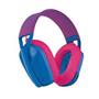 Logitech 981-001062 G435 Blue-Raspberry Mikrofonlu LightSpeed Kablosuz Gaming (Oyuncu) Kulaklık