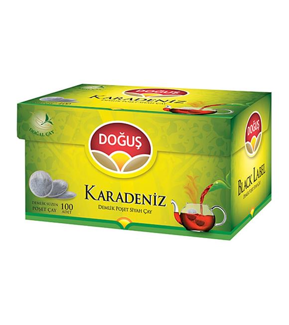 Doğuş Karadeniz Demlik Poşet Bergamot Aromalı Çay 100x3.2 gr