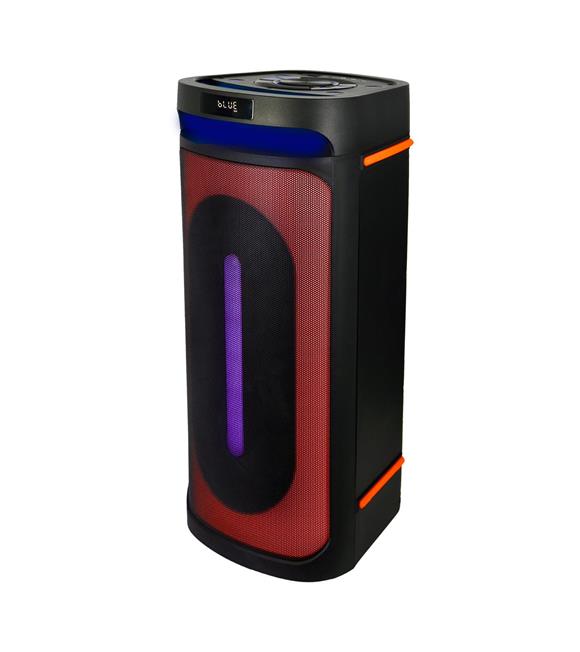 Mikado MD-287KP 80W Mikrofonlu 12V 7.5Ah RGb Işıklı USb-Tf-FM-BT-TWS Toplantı Anfisi