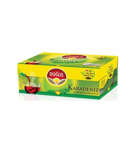 Doğuş Karadeniz Demlik Poşet Çay 48x3.2 gr Bergamot Aromalı