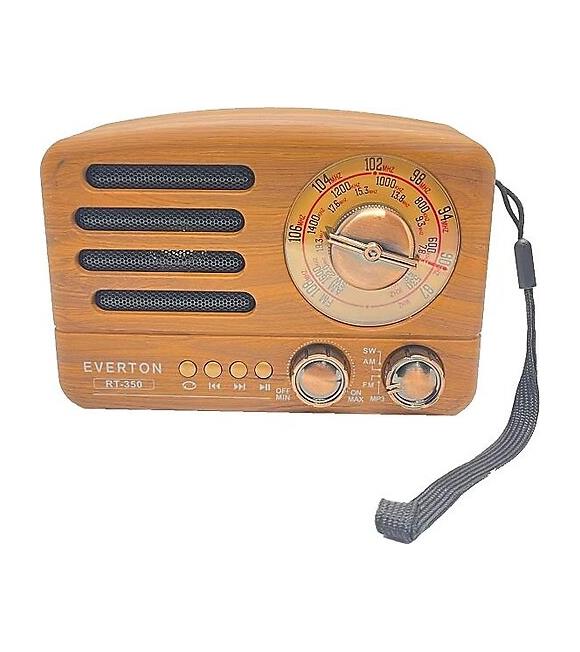 Everton RT-350 Bluetooth USB-SD-FM Nostaljik Radyo Şarjlı