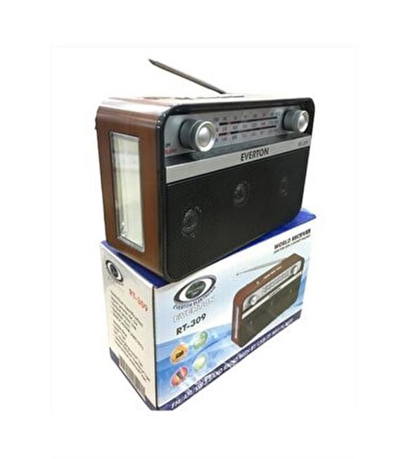 Everton RT-309 Bluetooth USB-SD-FM Nostaljik Radyo Şarjlı