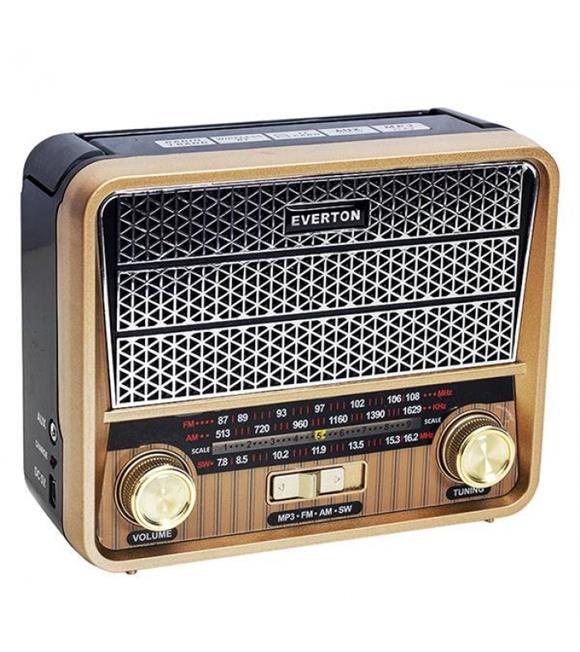 Everton Rt-321bt Bluetooth Fm-usb-Tf Card-Aux Nostaljik Radyo