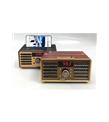 Everton RT-701 Bluetooth-USB-SD-FM-Tf -AUX Şarjlı Nostaljik Radyo