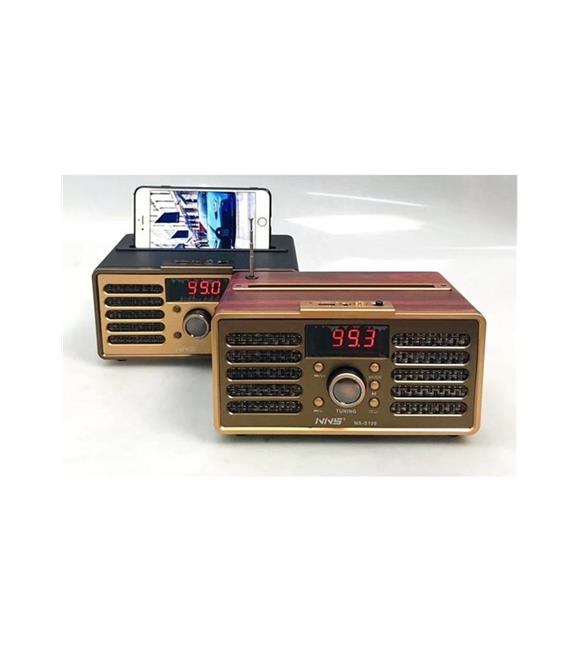 Everton RT-701 Bluetooth-USB-SD-FM-Tf -AUX Şarjlı Nostaljik Radyo