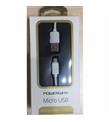 Powerway Sm03 2.A 1mt Usb Micro Şarj Kablo Kutulu Usb 2.0 Hızlı Şarj Cep Telefonu Aksesuarları