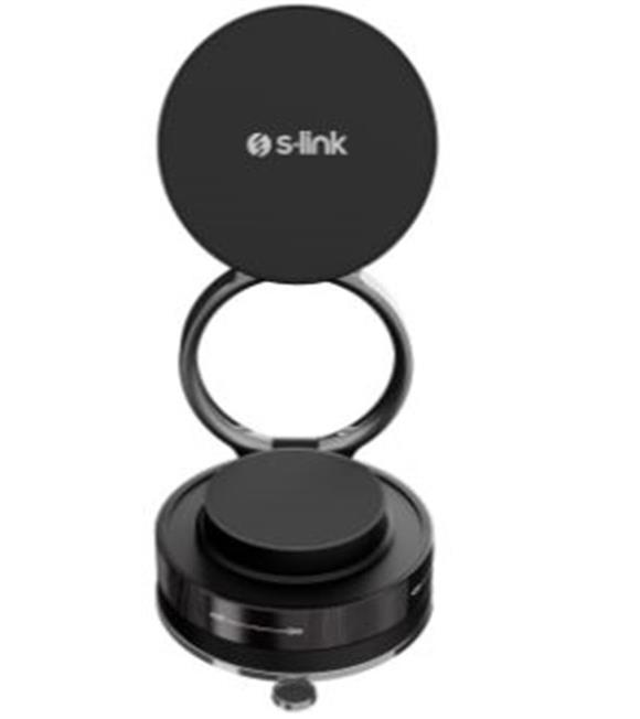 S-link SL-AT44 Magsafe Vakumlu Telefon Tutucu Siyah