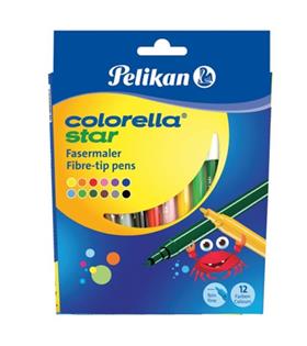 Pelikan Keçeli Boya Kalemi Colorella Karton 12 Renk C302