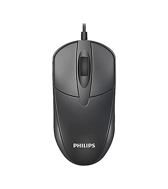 Philips M105 SPK7105 Kablolu Mouse Dpı1000 1,5mt Kablo Uzunuluğu (3 Milyon Tıklama Ömrü)