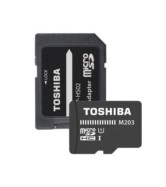 TOSHIBA 32GB MICRO SDHC UHS-1 C10 100MB-sn-M203