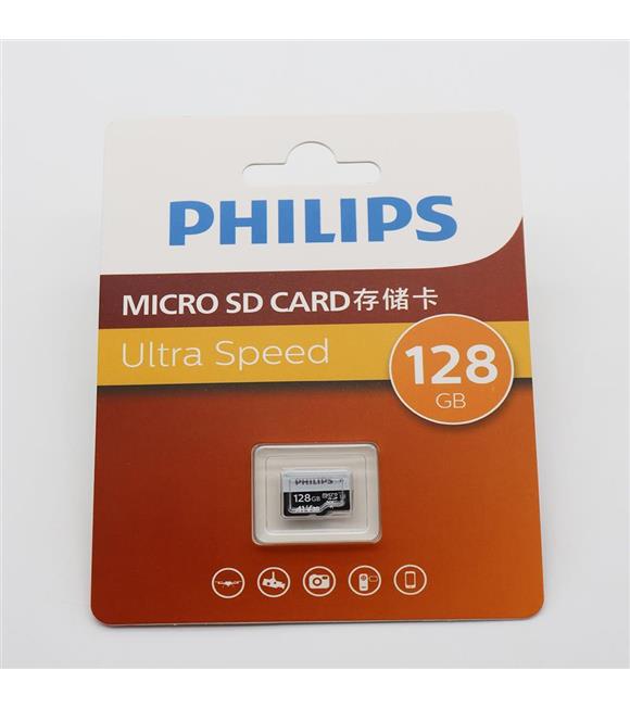 Philips 128GB MicroSD Hafıza Kartı (Adaptörsüz)