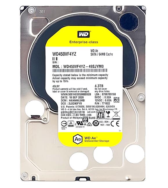 Wd 4Tb 7200RPM Enterprıse Class 3.5