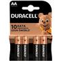 Duracell Alkalin Kalem Pil (AA) 4 LÜ Kartela