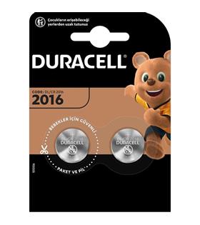 Duracell Lityum Düğme Pil 3 V 2 Lİ 2016