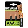 Duracell Şarjlı İnce Kalem Pil (AAA) 750 MAH 2 Lİ