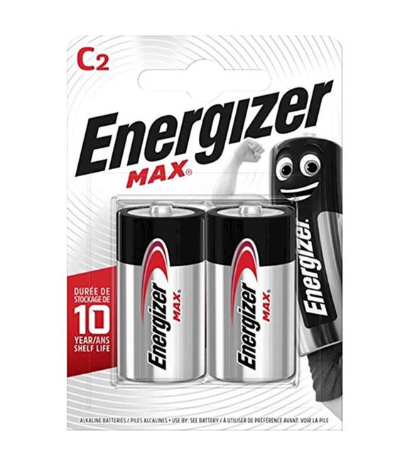 Energizer Alkaline Max Orta Boy Pil (C) BP2
