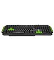Hytech HYK-46 GAMY Siyah USB Yeşil Tuşlu Q Gaming Oyuncu Klavyesi