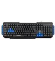 Hytech HYK-46 GAMY Siyah USB Mavi Tuşlu Q Gaming Oyuncu Klavyesi