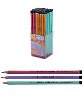 Fatih Kurşun Kalem Üçgen Mercanlı Pastel Renkli 12070