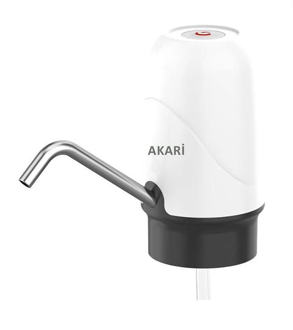 Akari Şarjlı Su Pompası (Usb Şarj Grişi-Şarj Lambası-Paslanmaz Çelik)