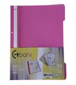 Bafix Telli Dosya Plastik XL Pembe A4