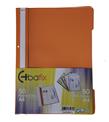 Bafix Telli Dosya Plastik XL Turuncu A4