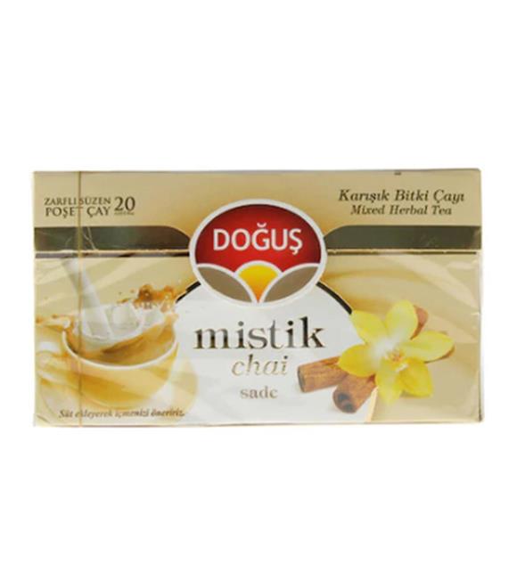 Doğuş Mistik Chai Sade Çayı Süzen Poşet 20x2.5 gr