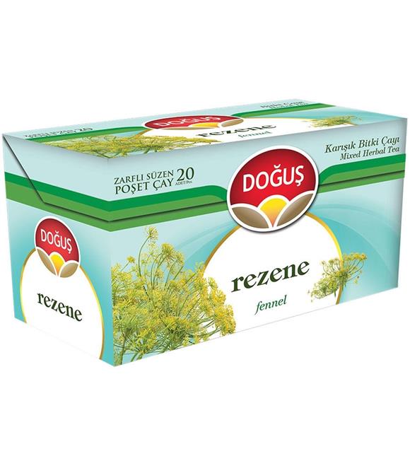 Doğuş Rezene Bitki Çayı Süzen Poşet 20x2 gr