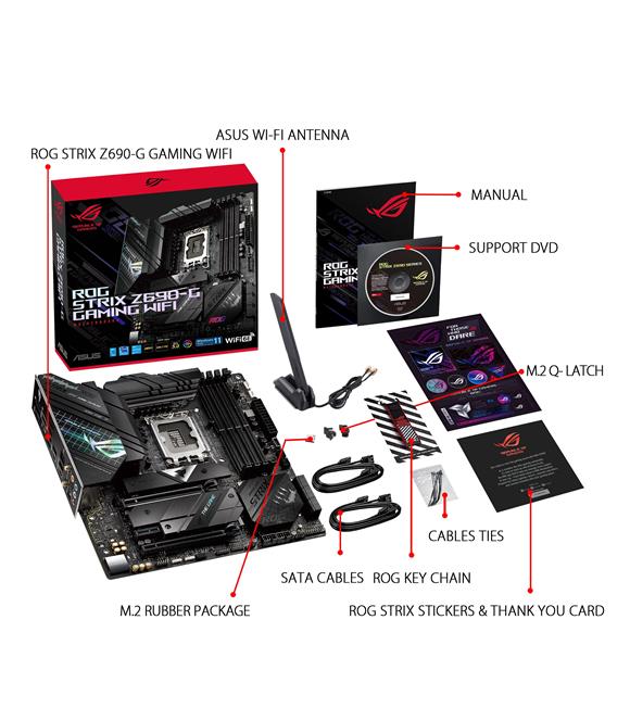 Asus Mb Tuf Gaming B760M-Plus II Intel B760 Lga1700 Ddr5 7800 Dp Hdmi 3X M2 Usb3.2 Matx Anakart_1