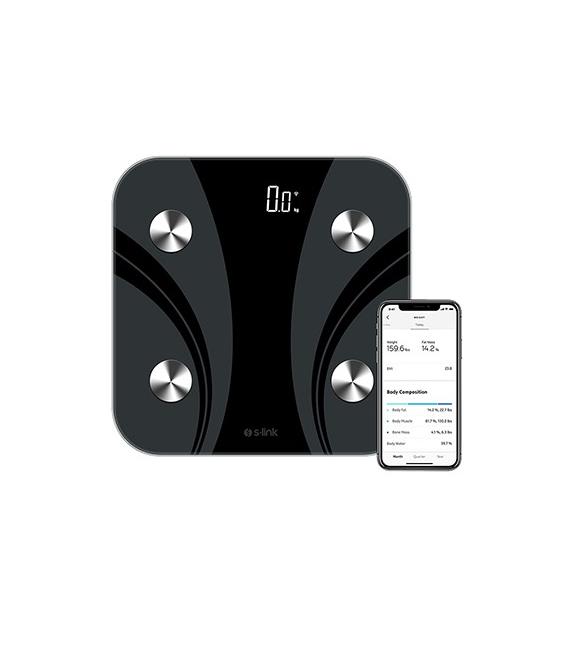 S-Link Swapp SL-SBS8 Çok Özellikli Akıllı Baskül Wifi TUYA Destekli