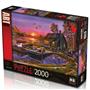 Ks Games Puzzle 2000 Parça Lakeside Cottage