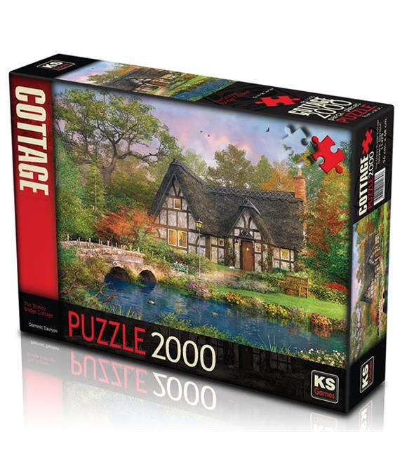 Ks Games Puzzle 2000 Parça The Stoney Brıdge Cottage 11479