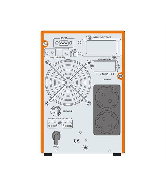 Makelsan POWERPACK SE 1-1 1 KVA 3X9AH SNMP