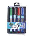 Brons Permanent Marker Kalem Yuvarlak Uç 4 LÜ Bls Br-9600