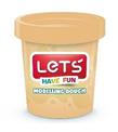 Lets Oyun Hamuru Tek Renk 150 GR Ten Rengi L8340-12