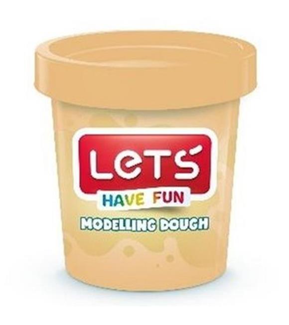 Lets Oyun Hamuru Tek Renk 150 GR Ten Rengi L8340-12