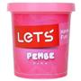Lets Oyun Hamuru Tek Renk 150 GR Fosforlu Pembe L8340-14