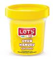 Lets Oyun Hamuru Tek Renk Sarı 115 GR L8440-1