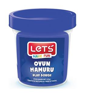 Lets Oyun Hamuru Tek Renk Lacivert 110 GR L8440-11