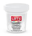 Lets Oyun Hamuru Tek Renk Beyaz 115 GR L8440-5