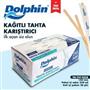 Dolphin Tahta Karıştırıcı Kağıt Sargılı Pakette 250 Adet  Kolide 20 Paket