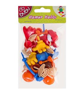 Bu-Bu Plastik Oyun Hamuru Aksesuarları 26 Parça BUBU00004 Ofis Ve Kırtasiye