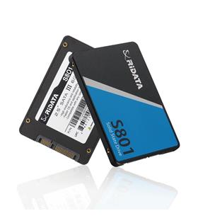 Ridata 128Gb Sata III (6Gb-s) S801 Read Up 520MB-s SSD Harddisk