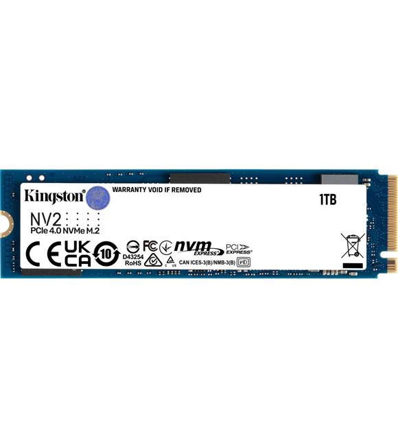 Kingston 1TB Nv2 3500Mb-2100Mbs Nvme Pcie M2 Ssd Snv2S-1000G Disk