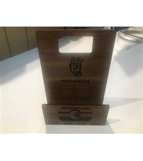 Megatech Ahşap Telefon Tutucu Cep Telefonu Aksesuarları