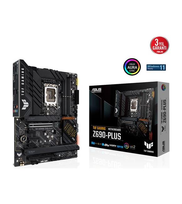 Asus Tuf Gaming B660M-PLUS Wifi Intel B660 Lga1700 Ddr5 6000 Dp Hdmı Wifi Lan Matx Anakart